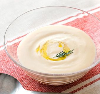 冷たくしておいしいスープ