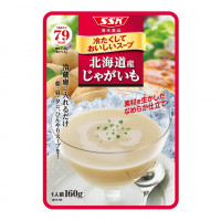 冷たくしておいしいスープ　北海道産じゃがいも