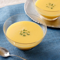 冷たくしておいしいスープ　北海道産スイートコーン