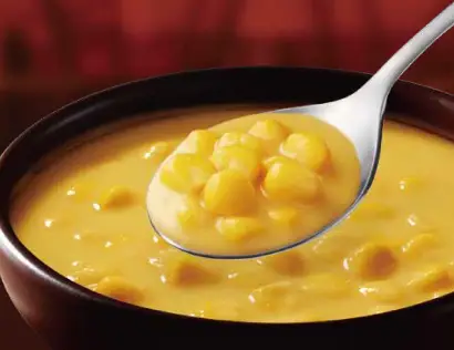 北海道産コーン コーンのポタージュの写真