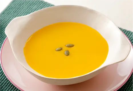 北海道産かぼちゃのポタージュの写真