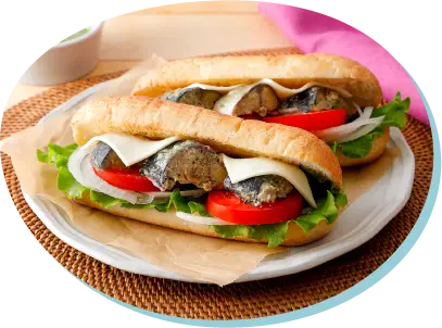 SABAバジルサンドの写真