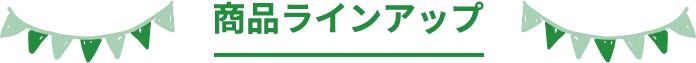商品ラインアップ